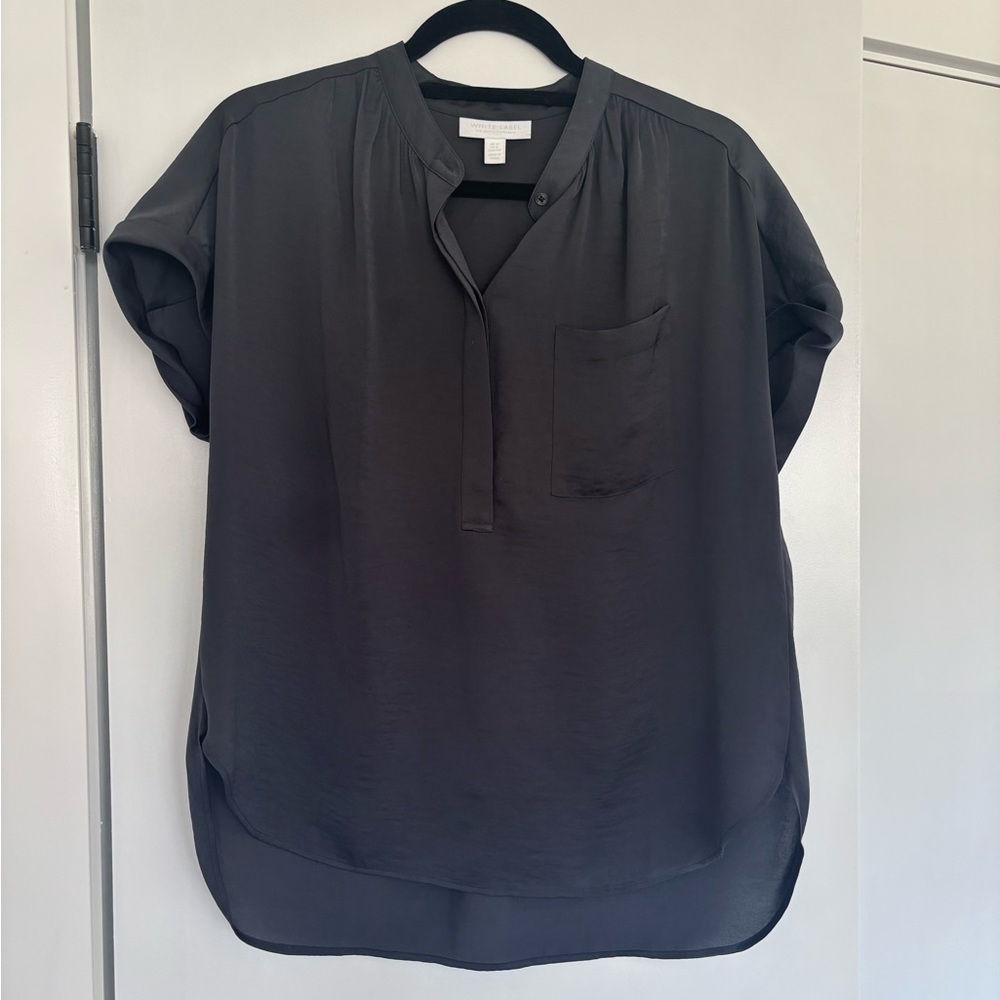 The White Company Charcoal Blouse